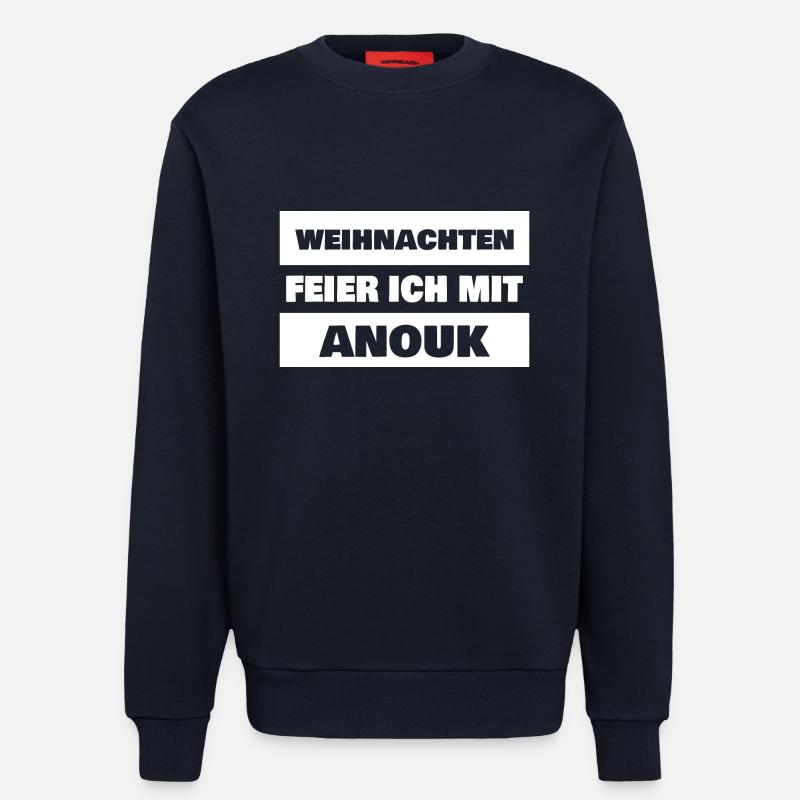 Gift for Anouk - Sweatshirt - made by SPREAD  - DARK NAVY