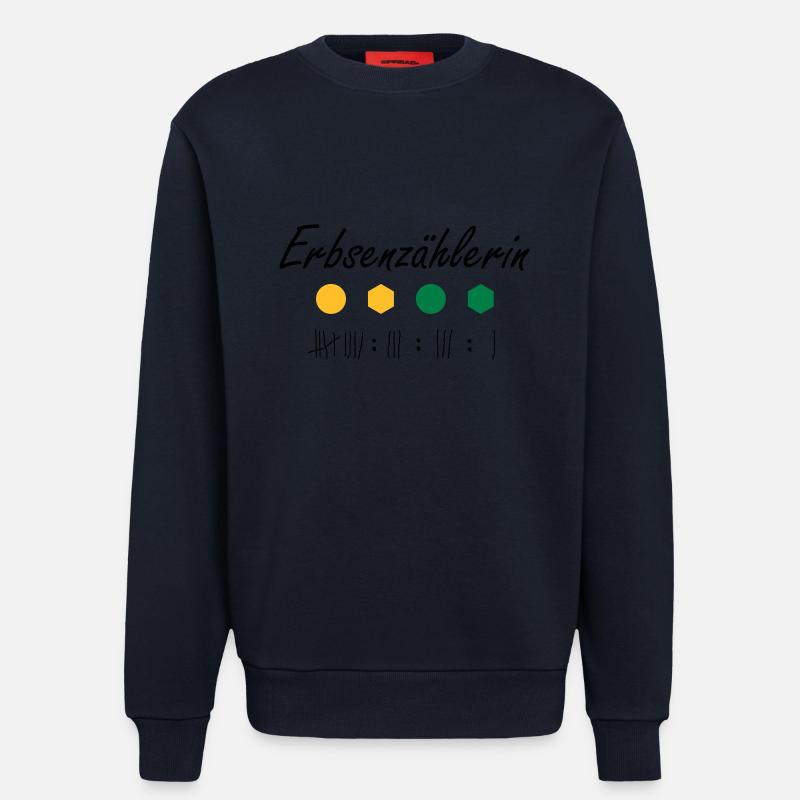 Erbsenzählerin - Sweatshirt - made by SPREAD  - DARK NAVY