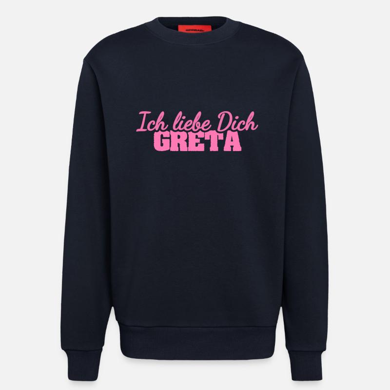 Liebe Gre - Sweatshirt - made by SPREAD  - DARK NAVY