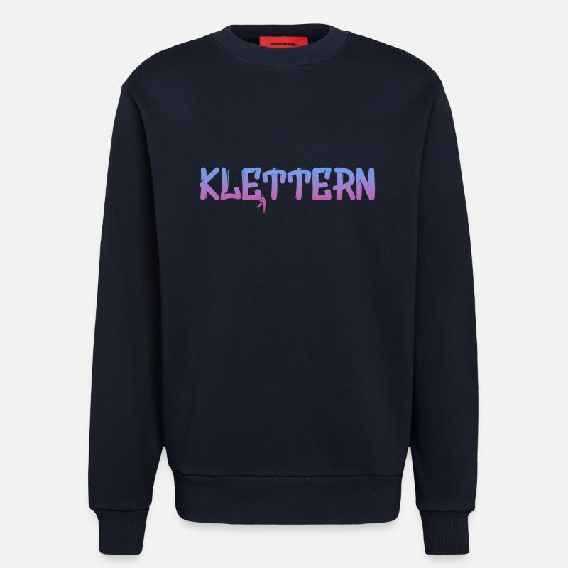Klettern - Sweatshirt - made by SPREAD - DARK NAVY