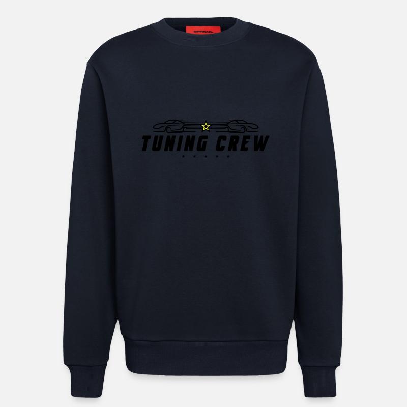 Tuning Crew Auto - Sweatshirt - made by SPREAD  - DARK NAVY