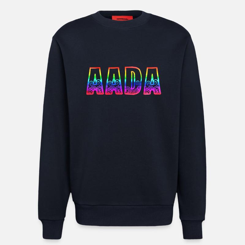aada rs regenbogen - Sweatshirt - made by SPREAD  - DARK NAVY