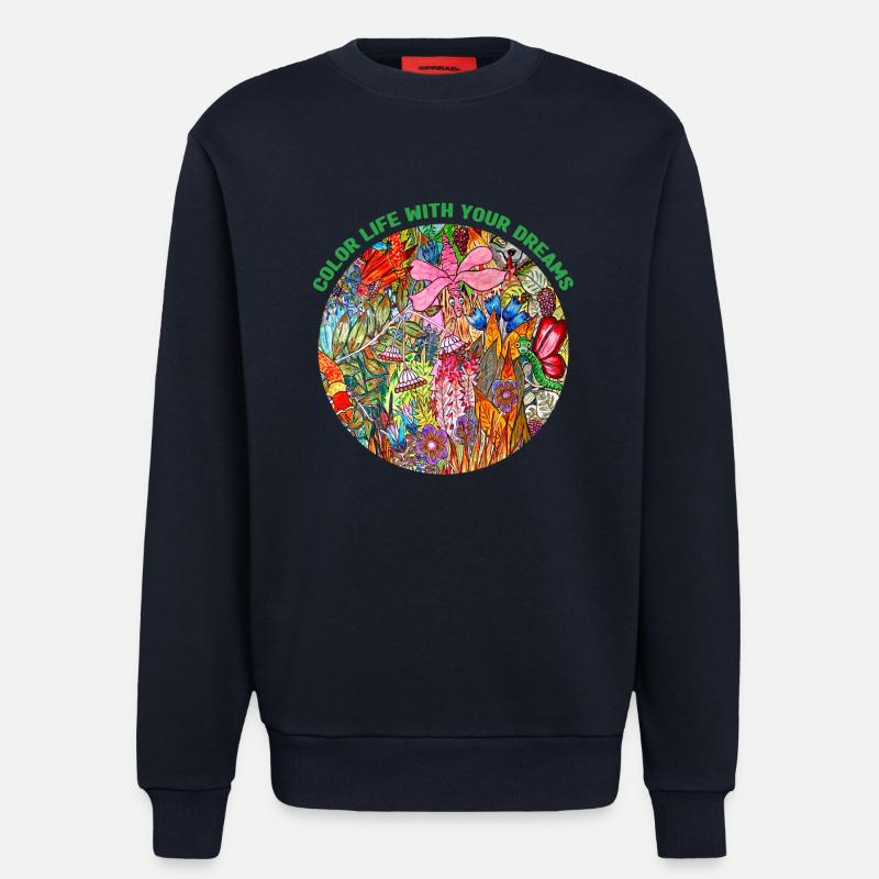 Farblebensdauer - Sweatshirt - made by SPREAD  - DARK NAVY