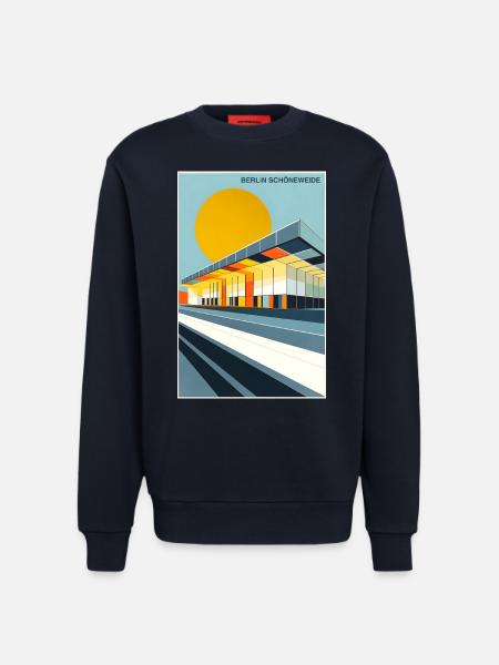 Berlin Schöneweide - Sweatshirt - made by SPREAD  - DARK NAVY