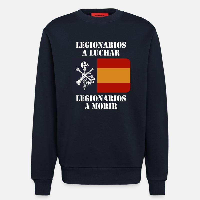 Legionäre zu bekämpfen 2 (dunkel) - Sweatshirt - made by SPREAD - DARK NAVY