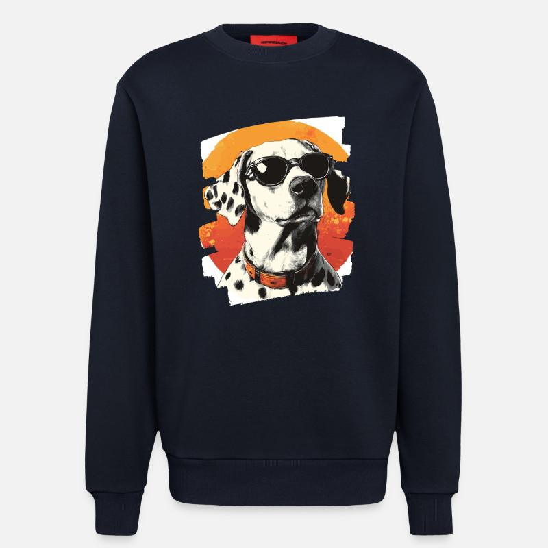 Dalmatiner - Sweatshirt - made by SPREAD - DARK NAVY
