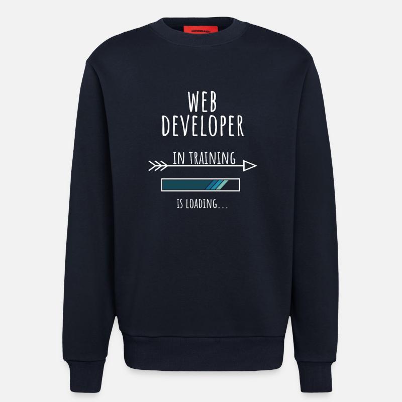 Web Developer in Ausbildung Beruf Geschenk - Sweatshirt - made by SPREAD  - DARK NAVY