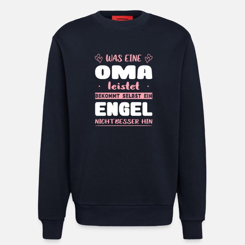 Oma Geschenke Weihnachtsgeschenke Großmutter - Sweatshirt - made by SPREAD  - DARK NAVY