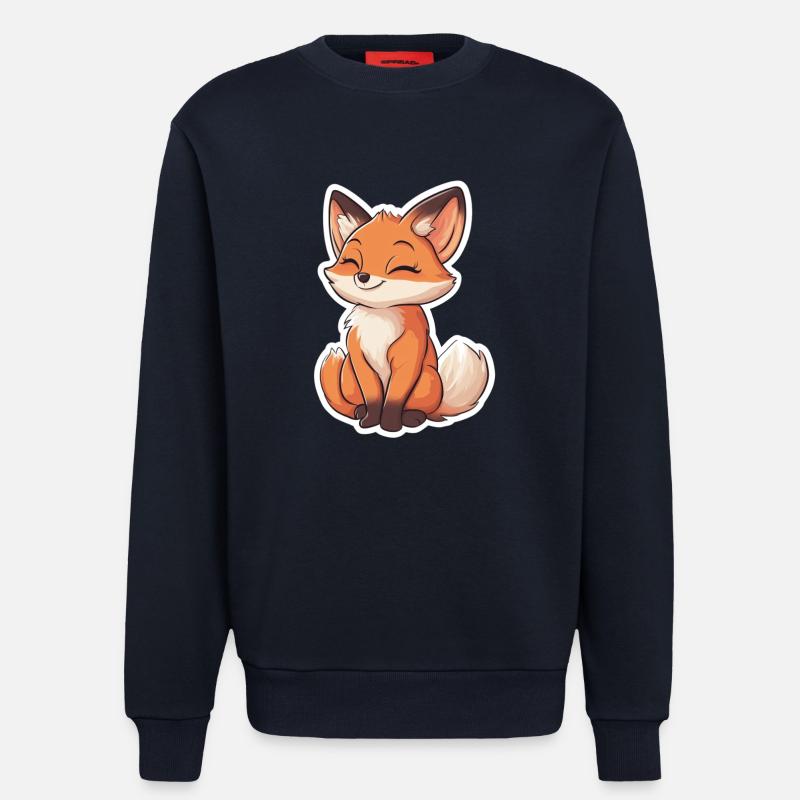 Fuchs - Sweatshirt - made by SPREAD  - DARK NAVY