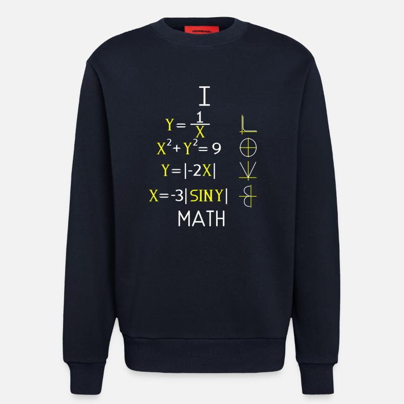 Math Math Math Teacher Mathematician - Sweatshirt - made by SPREAD  - DARK NAVY