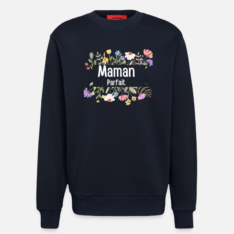 Perfekte Blumenmutter - Sweatshirt - made by SPREAD  - DARK NAVY