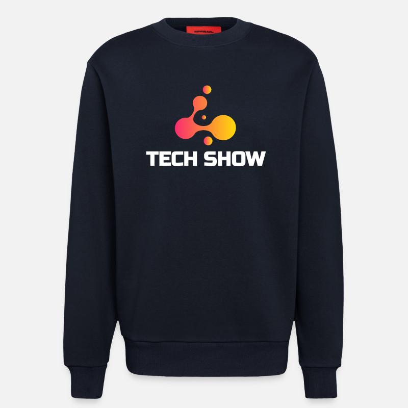 Technikshow Neon Blob Tee - Sweatshirt - made by SPREAD  - DARK NAVY