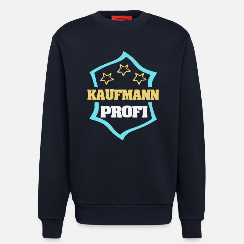 Arbeit Kaufmann - Sweatshirt - made by SPREAD  - DARK NAVY