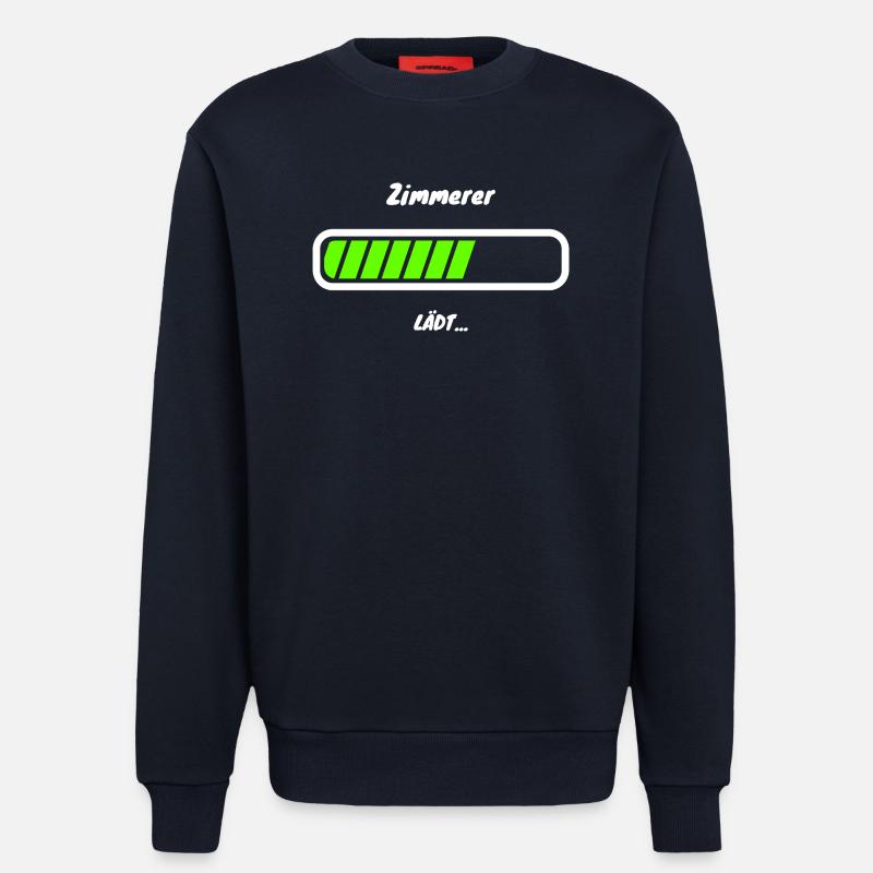 Zimmerer Handwerker Beruf Witziger Spruch - Sweatshirt - made by SPREAD  - DARK NAVY