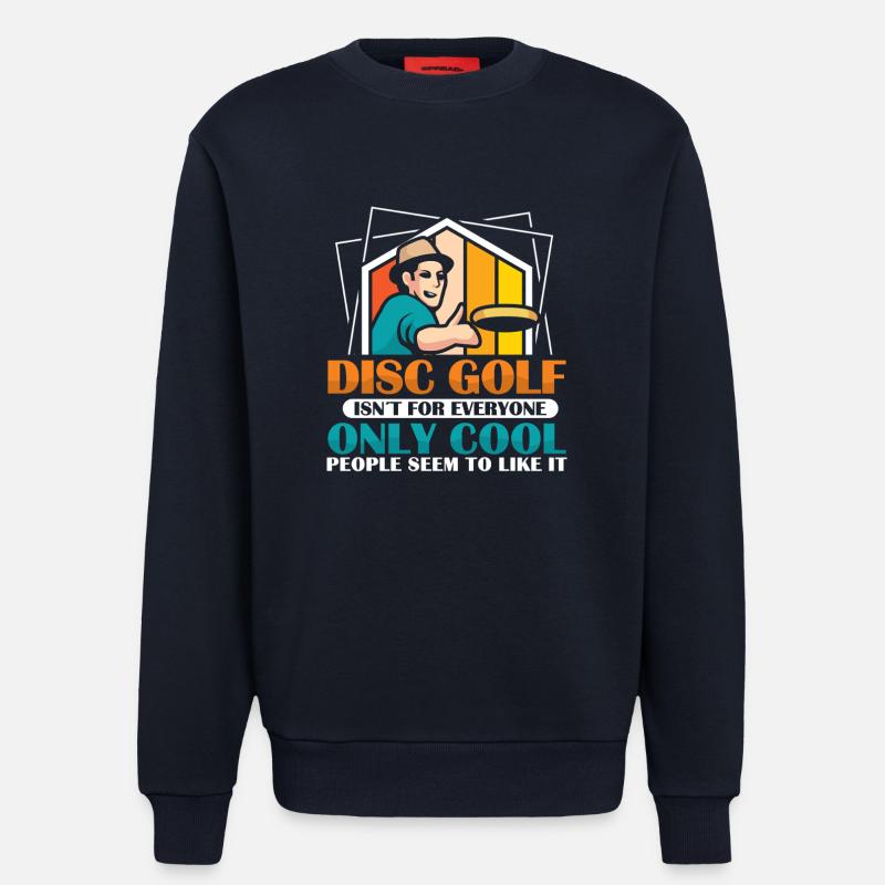 Disc Golf Geschenke Discgolf - Sweatshirt - made by SPREAD  - DARK NAVY