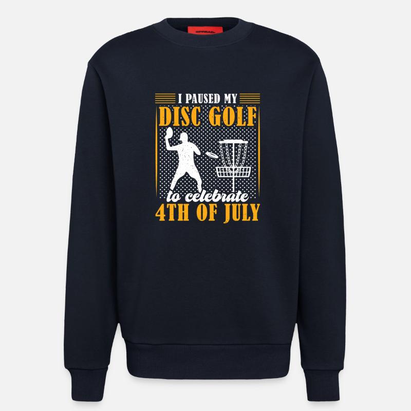 Disc Golf Geschenke Discgolf - Sweatshirt - made by SPREAD  - DARK NAVY