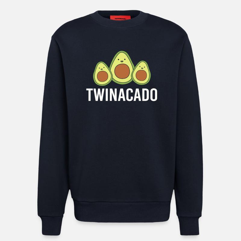 Zwilling Mutter Zwillinge Mama Geschenk - Sweatshirt - made by SPREAD  - DARK NAVY