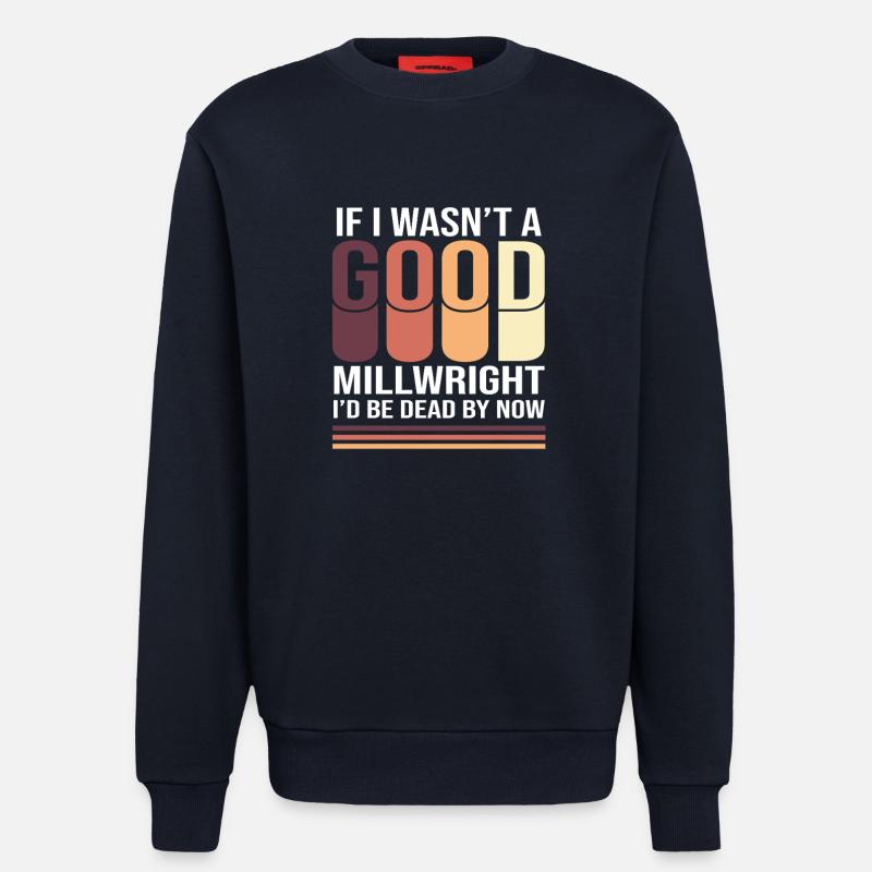 CNC Mechanic Mechanical Engineer Locksmith - Sweatshirt - made by SPREAD - DARK NAVY