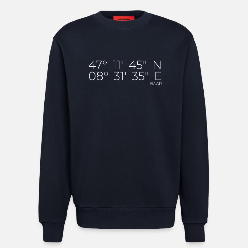 Coordinates Baar - Sweatshirt - made by SPREAD - DARK NAVY