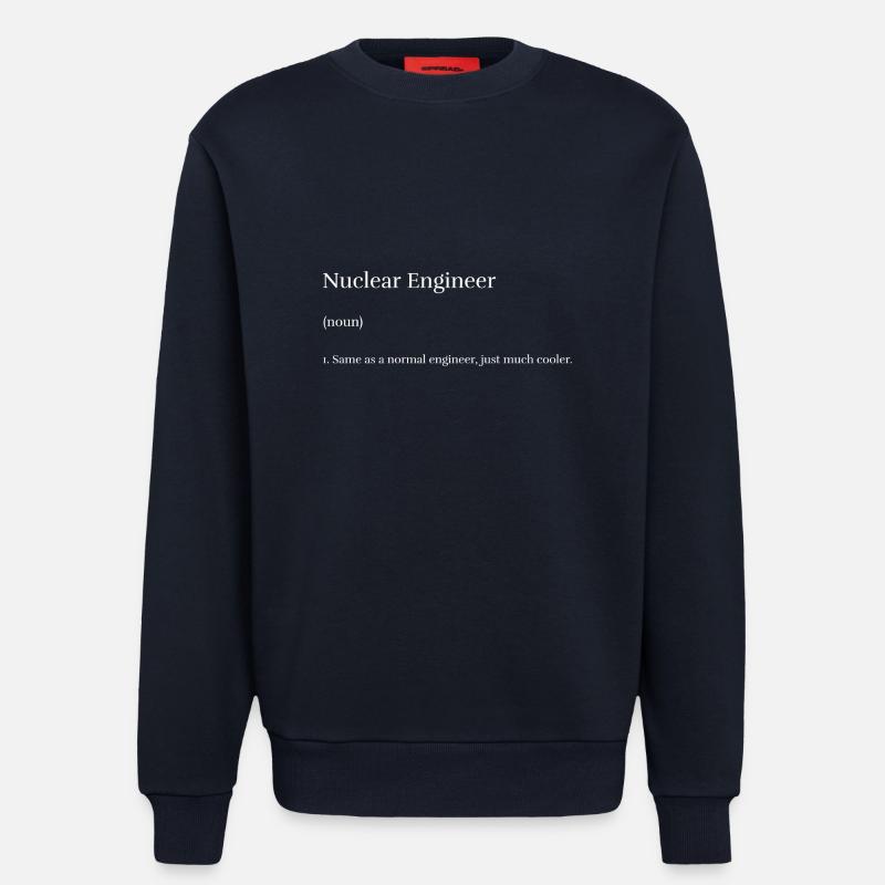 Nuclear Engineer - Sweatshirt - made by SPREAD  - DARK NAVY