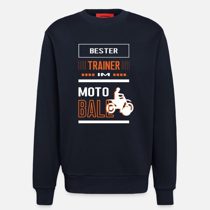 Bester Motoball Trainer Motoballtrainer Training - Sweatshirt - made by SPREAD - DARK NAVY