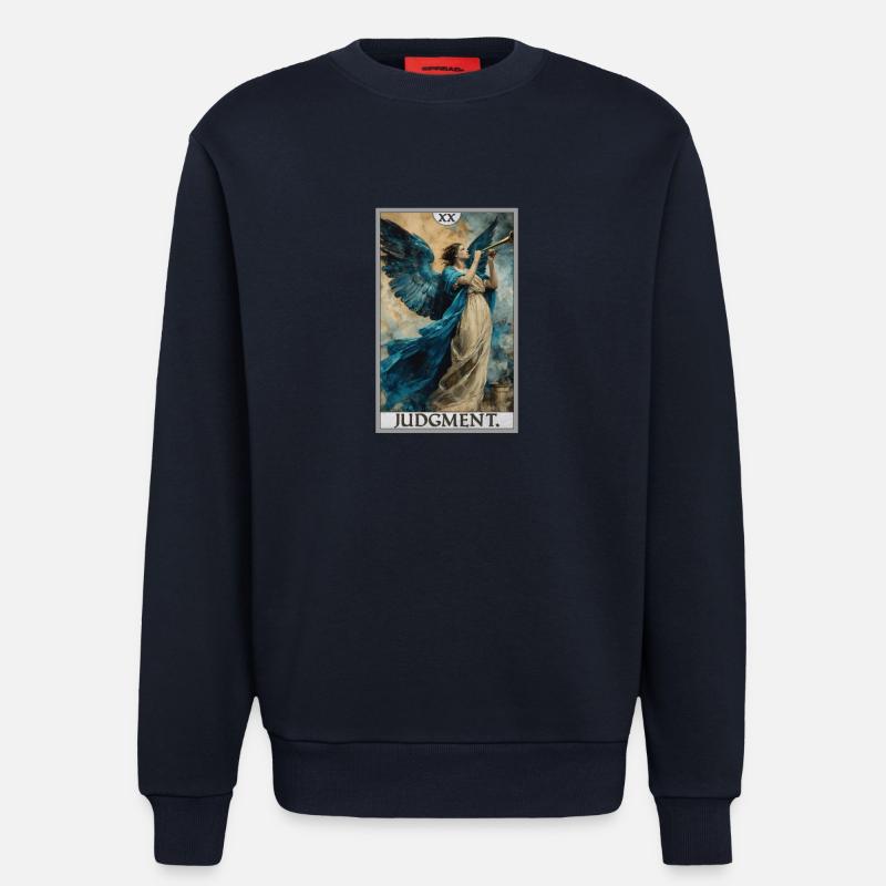 Tarotkarten Tarotkarte 20 Judgment Gericht - Sweatshirt - made by SPREAD - DARK NAVY
