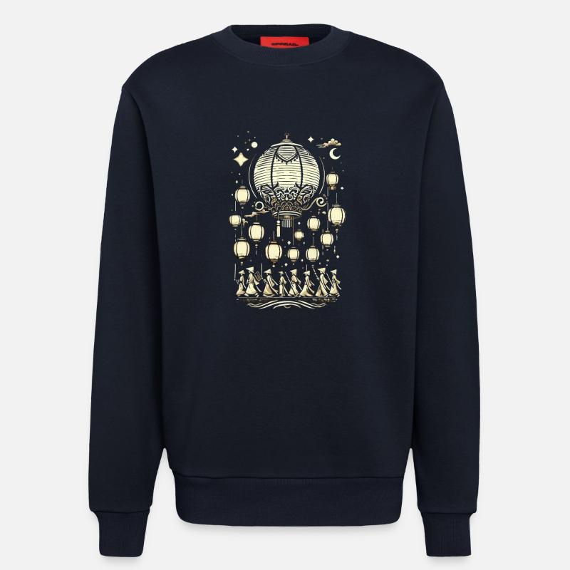 Laternenumzug, Lampion - Sweatshirt - made by SPREAD  - DARK NAVY