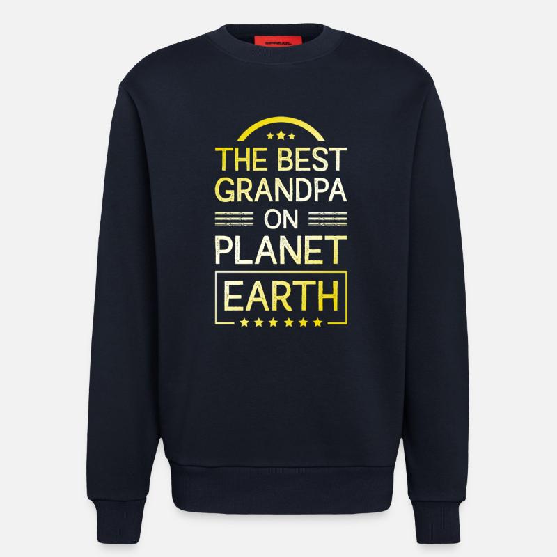 Bester Opa Spruch - Sweatshirt - made by SPREAD  - DARK NAVY