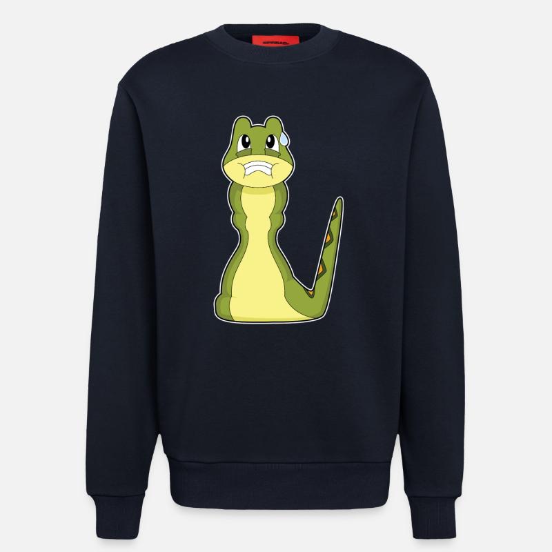 Snake Chess Board Game - Sweatshirt - made by SPREAD - DARK NAVY