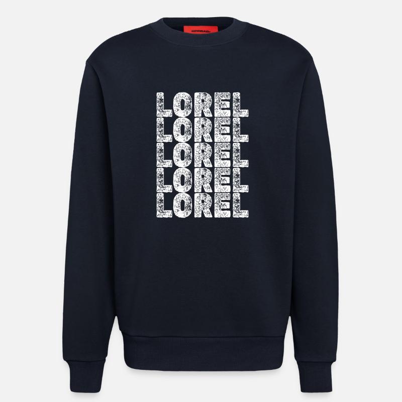 Lorel als Held - Sweatshirt - made by SPREAD  - DARK NAVY