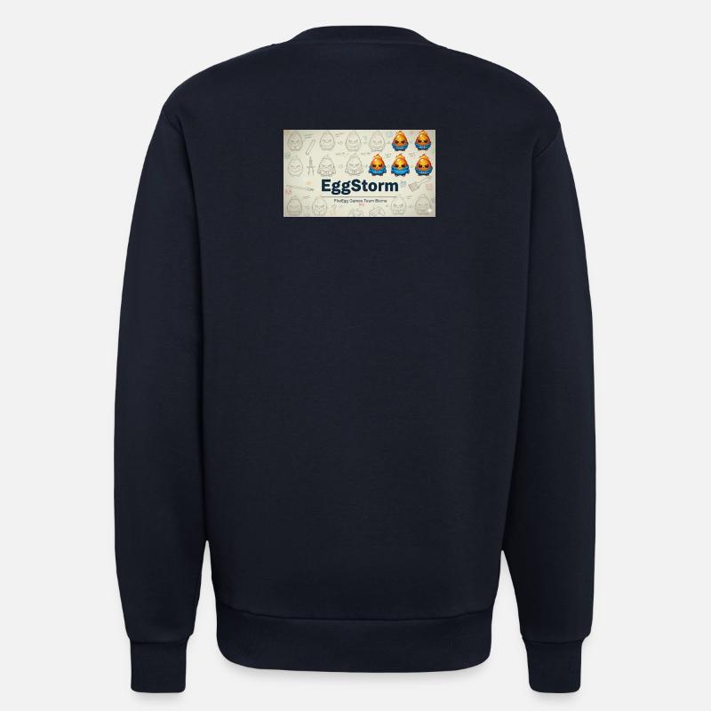 FireEgg Games Team - Sweatshirt - made by SPREAD  - DARK NAVY