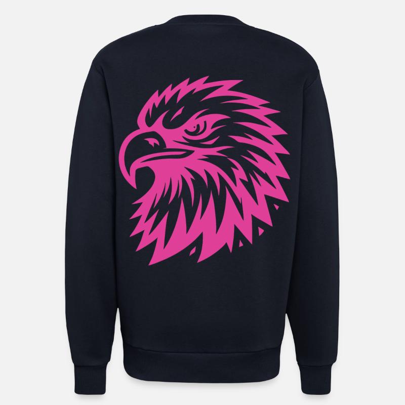 Pink Eagle Design - Sweatshirt - made by SPREAD  - DARK NAVY