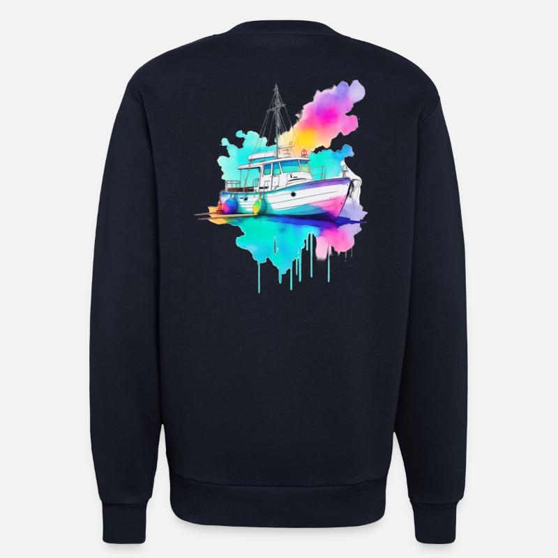 Segelboot - Sweatshirt - made by SPREAD  - DARK NAVY