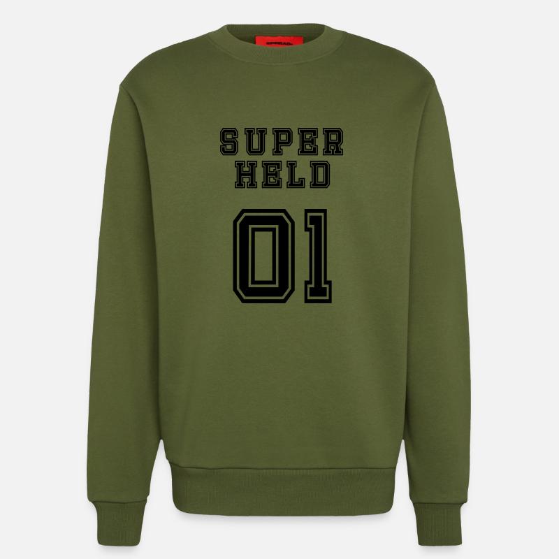 Superheld - Sweatshirt - made by SPREAD  - MOSS GREEN