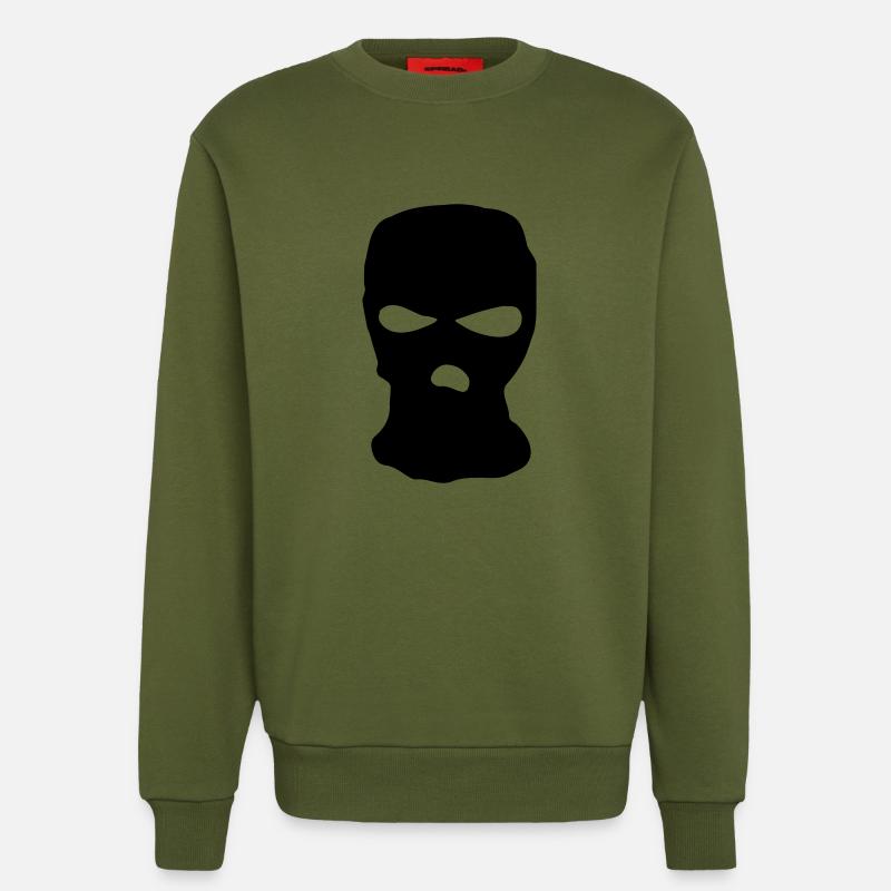 sturmmaske - Sweatshirt - made by SPREAD  - MOSS GREEN