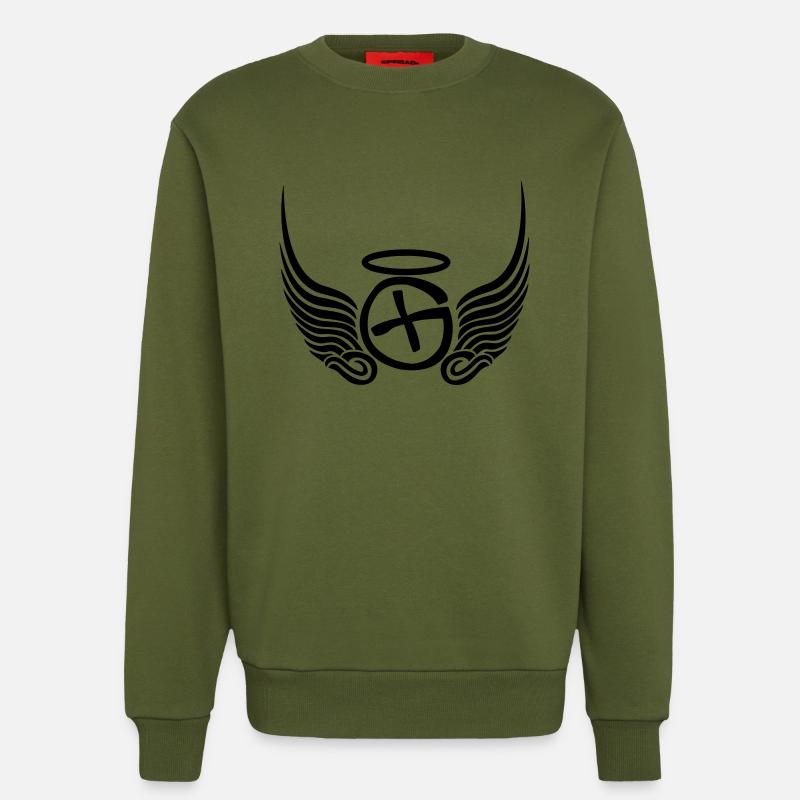 GC Engelchen - Sweatshirt - made by SPREAD  - MOSS GREEN