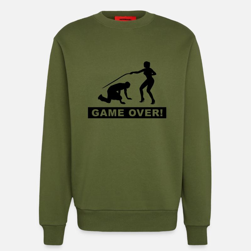bachelor bachelorette - Sweatshirt - made by SPREAD  - MOSS GREEN