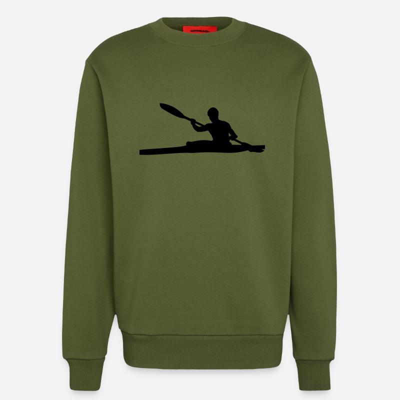 kanu_kinder_02 - Sweatshirt - made by SPREAD  - MOSS GREEN