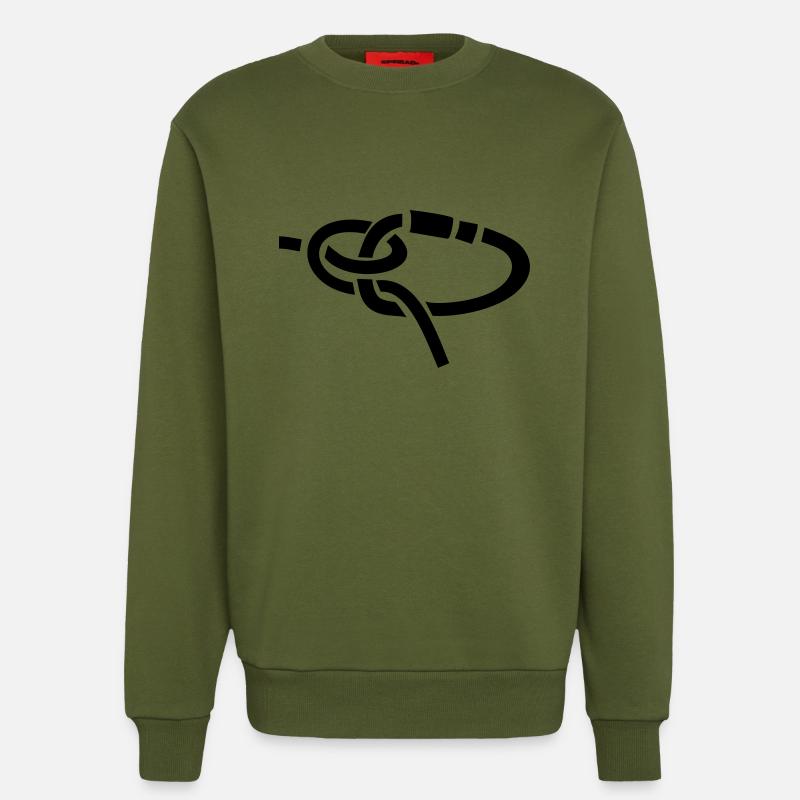 Karabiner - Sweatshirt - made by SPREAD - MOSS GREEN