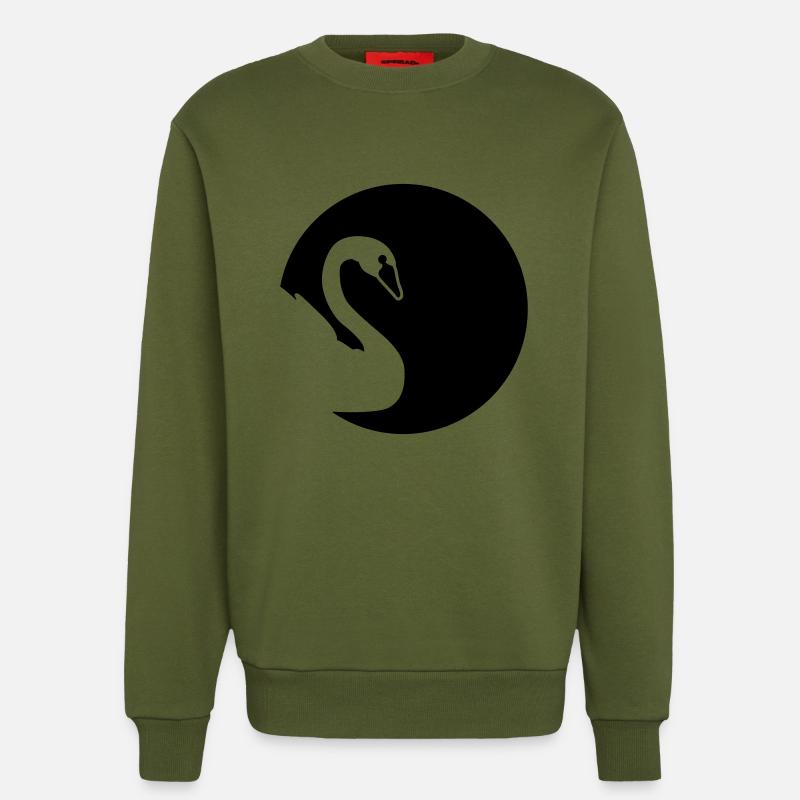 Schwan - Sweatshirt - made by SPREAD - MOSS GREEN