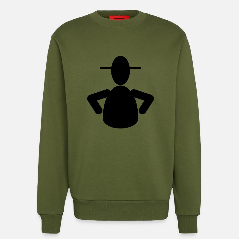 Sergeant - Sweatshirt - made by SPREAD  - MOSS GREEN