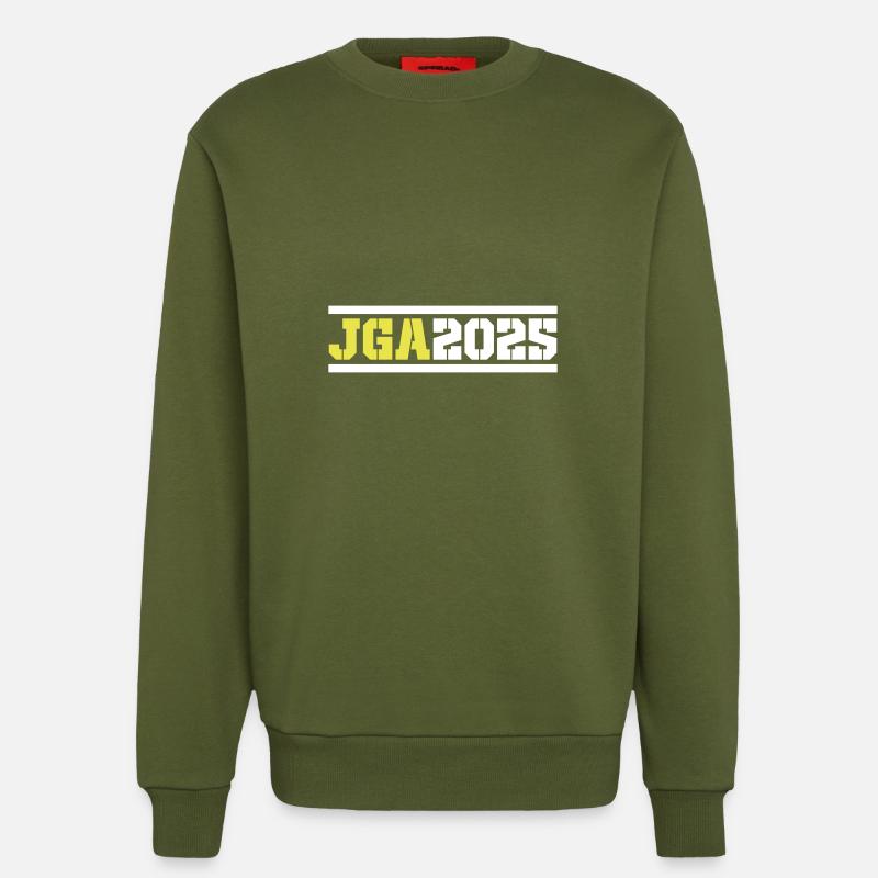 Jga 2025 Junggesellenabschied - Sweatshirt - made by SPREAD  - MOSS GREEN