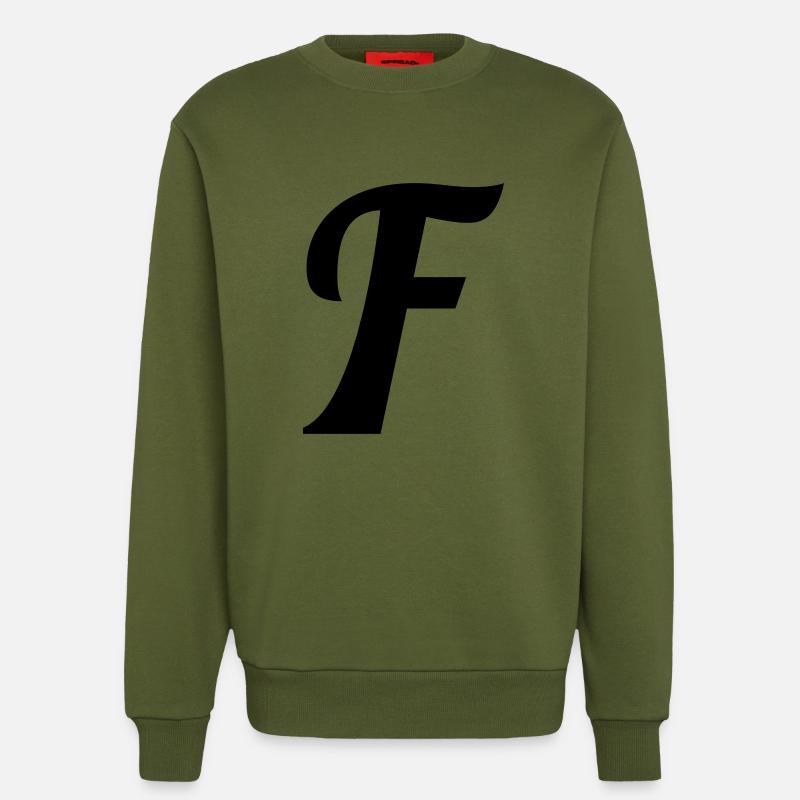 F - Sweatshirt - made by SPREAD  - MOSS GREEN