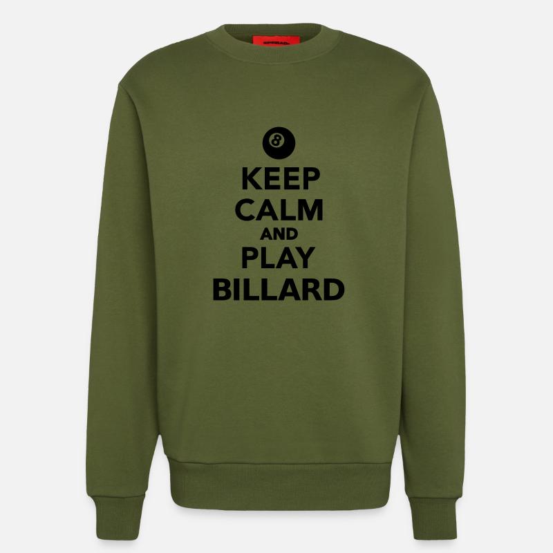 Billard - Sweatshirt - made by SPREAD  - MOSS GREEN