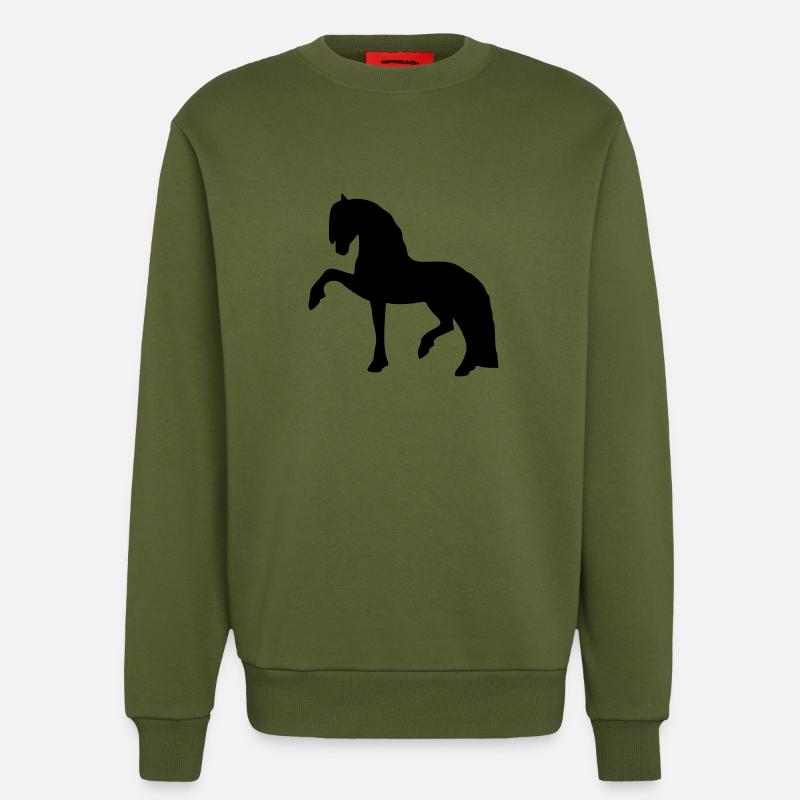 Spanischer Schritt - Sweatshirt - made by SPREAD  - MOSS GREEN