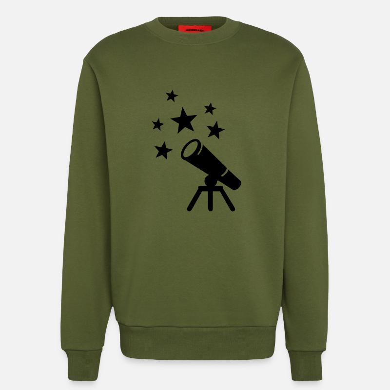 Teleskop - Sweatshirt - made by SPREAD  - MOSS GREEN