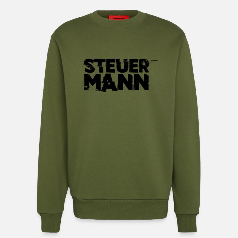 Steuermann - Sweatshirt - made by SPREAD  - MOSS GREEN