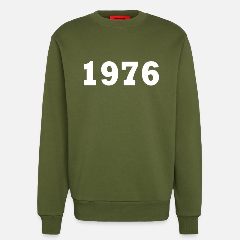 1976 - Sweatshirt - made by SPREAD  - MOSS GREEN
