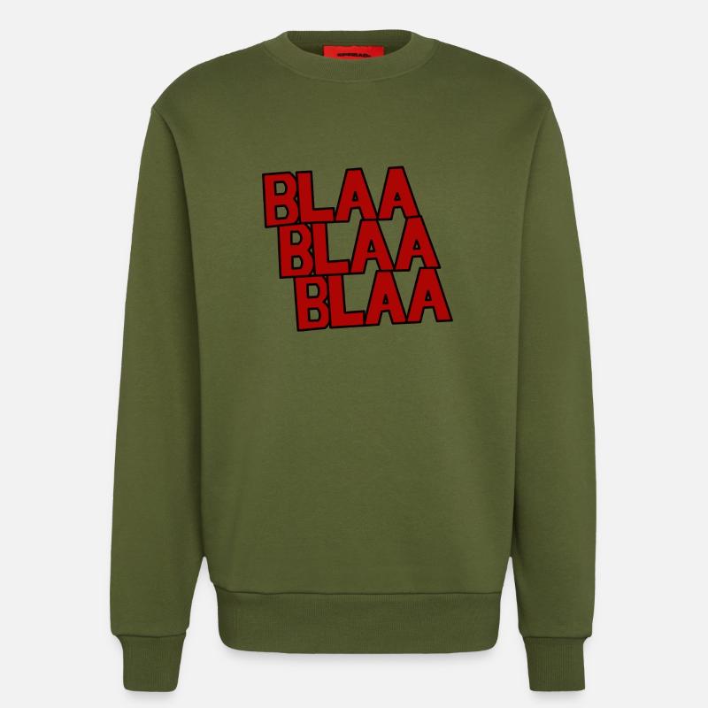 RedBlaa - Sweatshirt - made by SPREAD  - MOSS GREEN