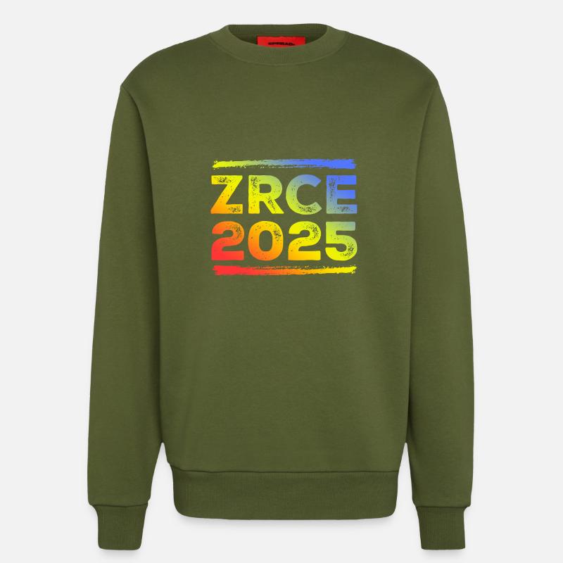 Zrce 2025 Bunt - Sweatshirt - made by SPREAD  - MOSS GREEN